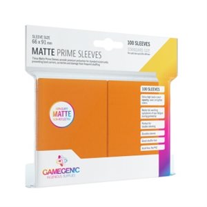 Sleeves: Gamegenic Matte Prime Sleeves: Orange (100)