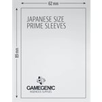 Sleeves: Gamegenic Prime Japanese Sized Sleeves White (60)