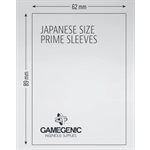 Sleeves: Gamegenic Prime Japanese Sized Sleeves Clear (60)