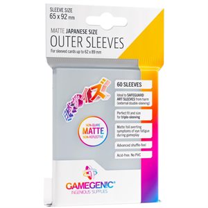 Sleeves: Outer Matte Japanese Size (60)