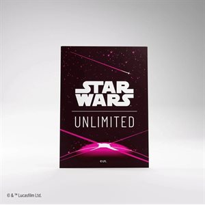 Star Wars: Unlimited Art Sleeves: Card Back Magenta