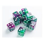 Galaxy Series: Aurora: D6 Dice Set 16 mm (12 pcs)