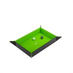 Magnetic Dice Tray: Rectangular: Black / Green