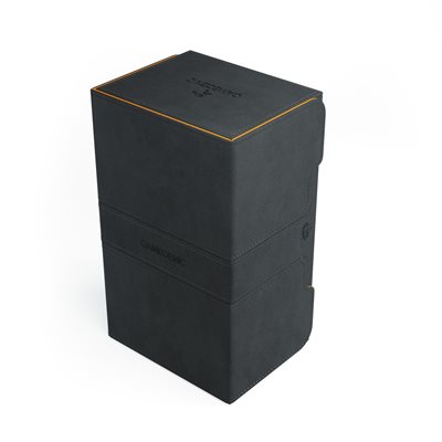Deck Box: Stronghold Convertible XL Exclusive Line Black / Orange (200ct)