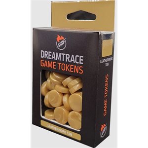 DreamTrace Gaming Tokens: Leatherwork Tan