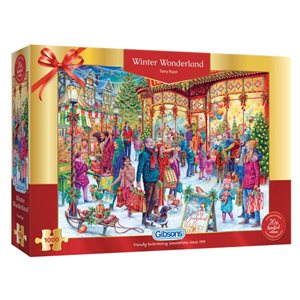 Puzzle: Winter Wonderland Limited Edition Jigsaw Puzzle (1000pc)