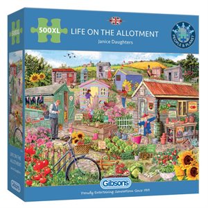 Puzzle: 500XL Life on the Allotment