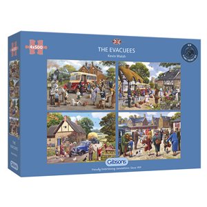 Puzzle: 500 The Evacuees (4 Puzzles)
