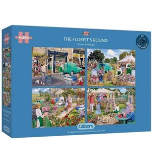 Puzzle: 500 The Florist’s Round (4 Puzzles)