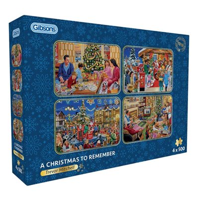 Puzzle: 500 A Christmas to Remember (4 Puzzles) ^ Q4 2024