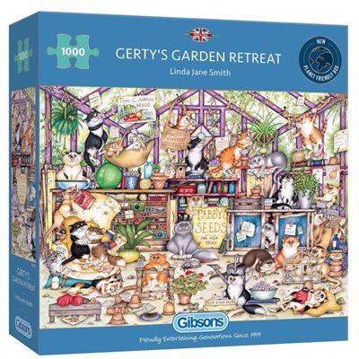 Puzzle: 1000 Gerty's Garden Retreat