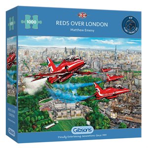 Puzzle: 1000 Reds Over London