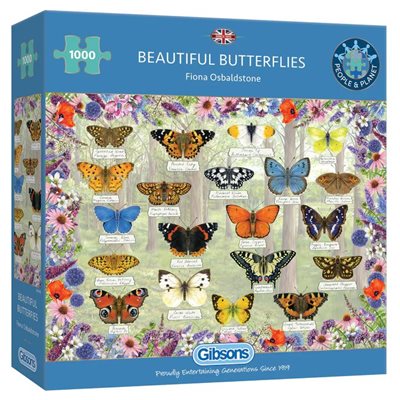 Puzzle: 1000 Beautiful Butterflies ^ Q2 2024