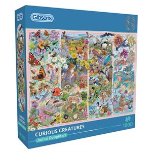 Puzzle: 1000 Curious Creatures