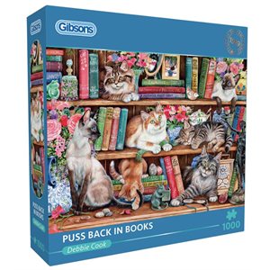 Puzzle: 1000 Puss Back in Books ^ Q2 2024