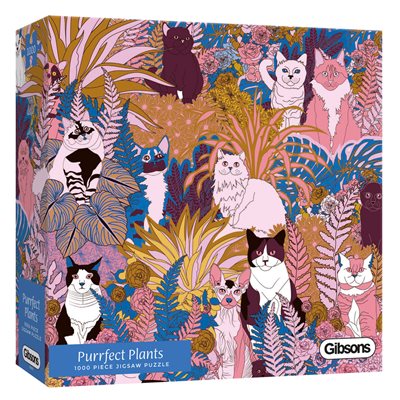 Puzzle: 1000 Purrfect Plants