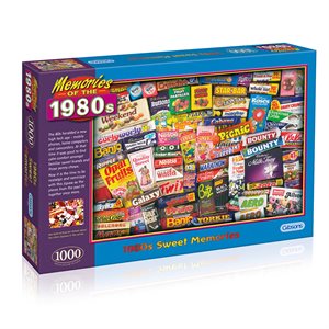 Puzzle: 1000 1980s Sweet Memories