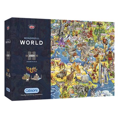 Puzzle: 2000 Wonderful World