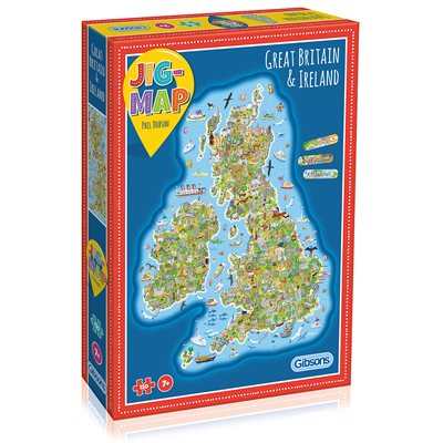 Puzzle: 150 Jigmap: Great Britain & Ireland