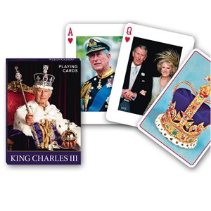 King Charles III Playing Cards