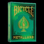 Bicycle Metalluxe Holiday Green