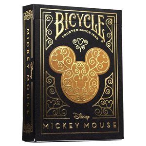 Bicycle Disney Black & Gold Mickey