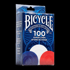 Bicycle 2 Gram Plastic Poker Chips (100ct)