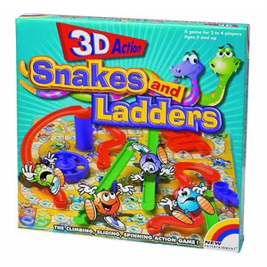 3D Snakes & Ladders