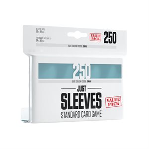 Sleeves: Just Sleeves: Value Pack Clear (250) ^ APRIL 2022