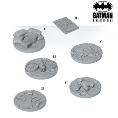 Batman Miniature Game: Soldier of Fortune Markers