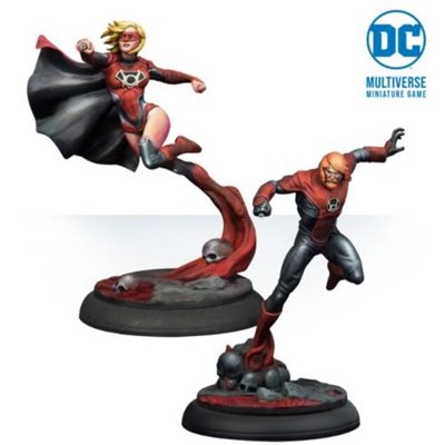 Batman Miniature Game: Supergirl & Guy Gardner, Rage Driven