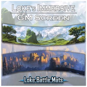 Loke's Immersive: GM Screen (No Amazon Sales)