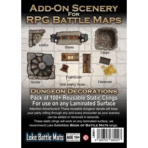 Add-On Scenery for RPG Battle Maps: Dungeon Decorations (No Amazon Sales)