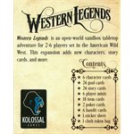 Western Legends: Fistful of Extras (No Amazon Sales)