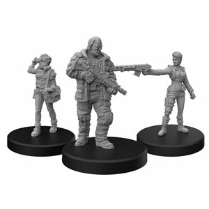 Cyberpunk Red Miniatures: Edgerunners D (Solo - Nomad - Media) (No Amazon Sales)