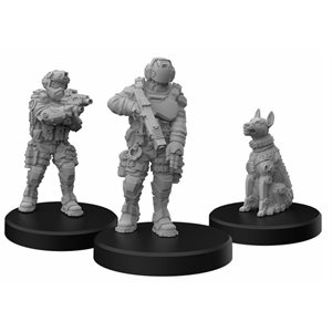 Cyberpunk Red Miniatures: Lawmen B (Enforcers) (No Amazon Sales)