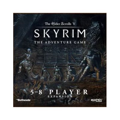 The Elder Scrolls: Skyrim: Adventure Board Game 5-8 Player Expansion (No Amazon Sales)