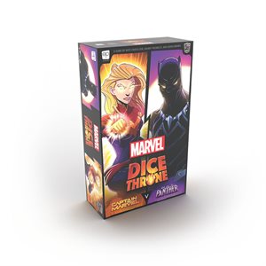 Dice Throne: Marvel 2-Hero Box 1 - Captain Marvel / Black Panther (No Amazon Sales)