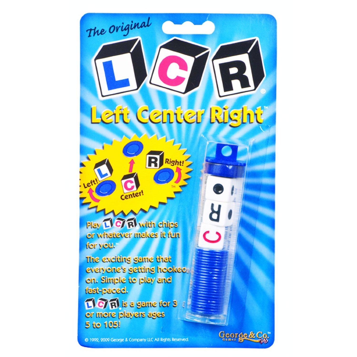 Lcr Single Game Tube Blister