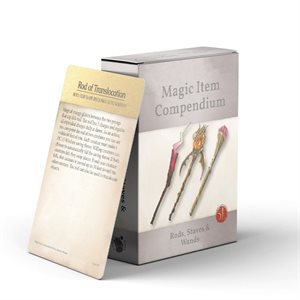 Magic Item Compendium: Rods, Staffs and Wands (5E)