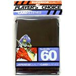 Sleeves: Standard Player's Choice: Black (60)