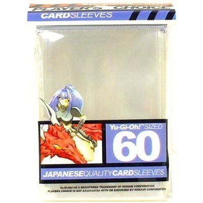 Sleeves: Yugioh Player's Choice: Clear (60)