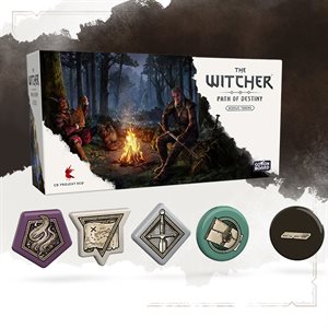The Witcher: Path of Destiny: Acrylic Tokens (No Amazon Sales) ^ Q4 2024