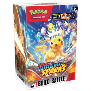 Pokemon TCG: Scarlet & Violet: Surging Sparks Build & Battle Box