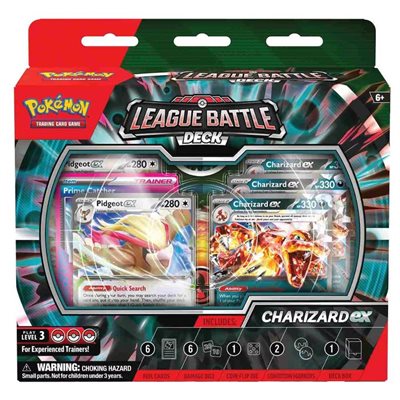 Pokemon TCG: Charizard ex League Battle Deck ^ NOV 15 2024