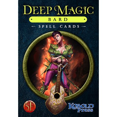 Deep Magic Spell Cards: Bard (5E Compatible)