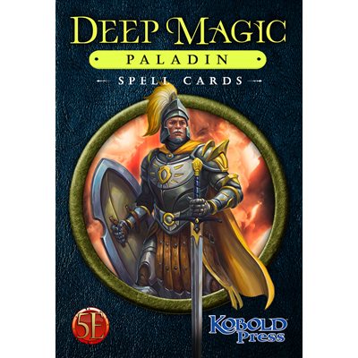 Deep Magic Spell Cards: Paladin (5E Compatible)