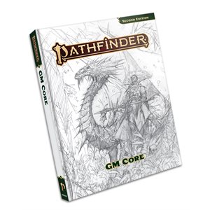 Pathfinder 2E: GM Core Sketch Cover (Remastered) ^ NOV 15 2023