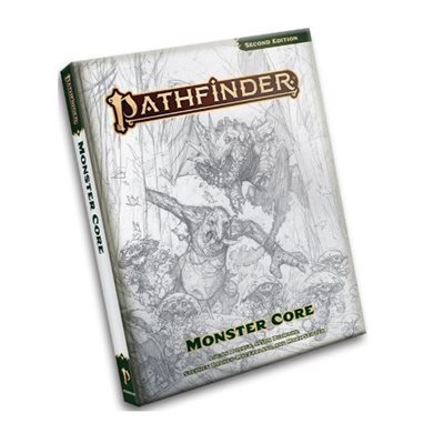 Pathfinder 2E: Monster Core Sketch Cover Edition (P2) (Hobby Exclusive)