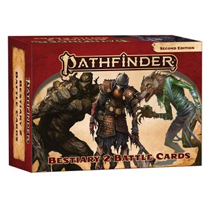 Pathfinder 2E: Accessories: Bestiary 2 Battle Cards